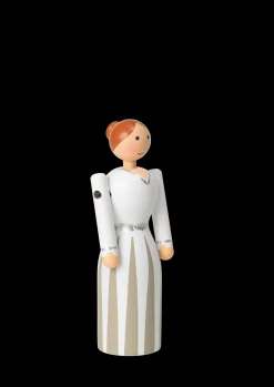 Kay Bojesen Trefigurer Og Skulpturer|Brud Og Brudgom*Bride H12 cm hvit - Kjøp på Rosendahl.com