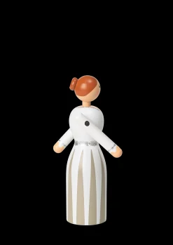 Kay Bojesen Trefigurer Og Skulpturer|Brud Og Brudgom*Bride H12 cm hvit - Kjøp på Rosendahl.com