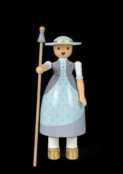 Kay Bojesen Trefigurer Og Skulpturer*Shepherdess lys blå