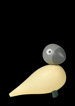 Kay Bojesen Nyheter|Trefigurer Og Skulpturer*Year Bird Bella 2025 H12.5 cm creme/grå