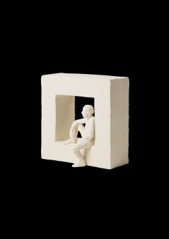 Kähler Stjernetegnsskulpturer|Trefigurer Og Skulpturer*Astro Cancer H16 hvit