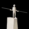 Kähler Stjernetegnsskulpturer|Trefigurer Og Skulpturer*Astro Libra H28 hvit