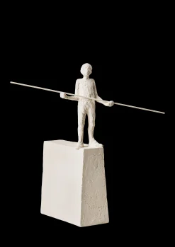 Kähler Stjernetegnsskulpturer|Trefigurer Og Skulpturer*Astro Libra H28 hvit