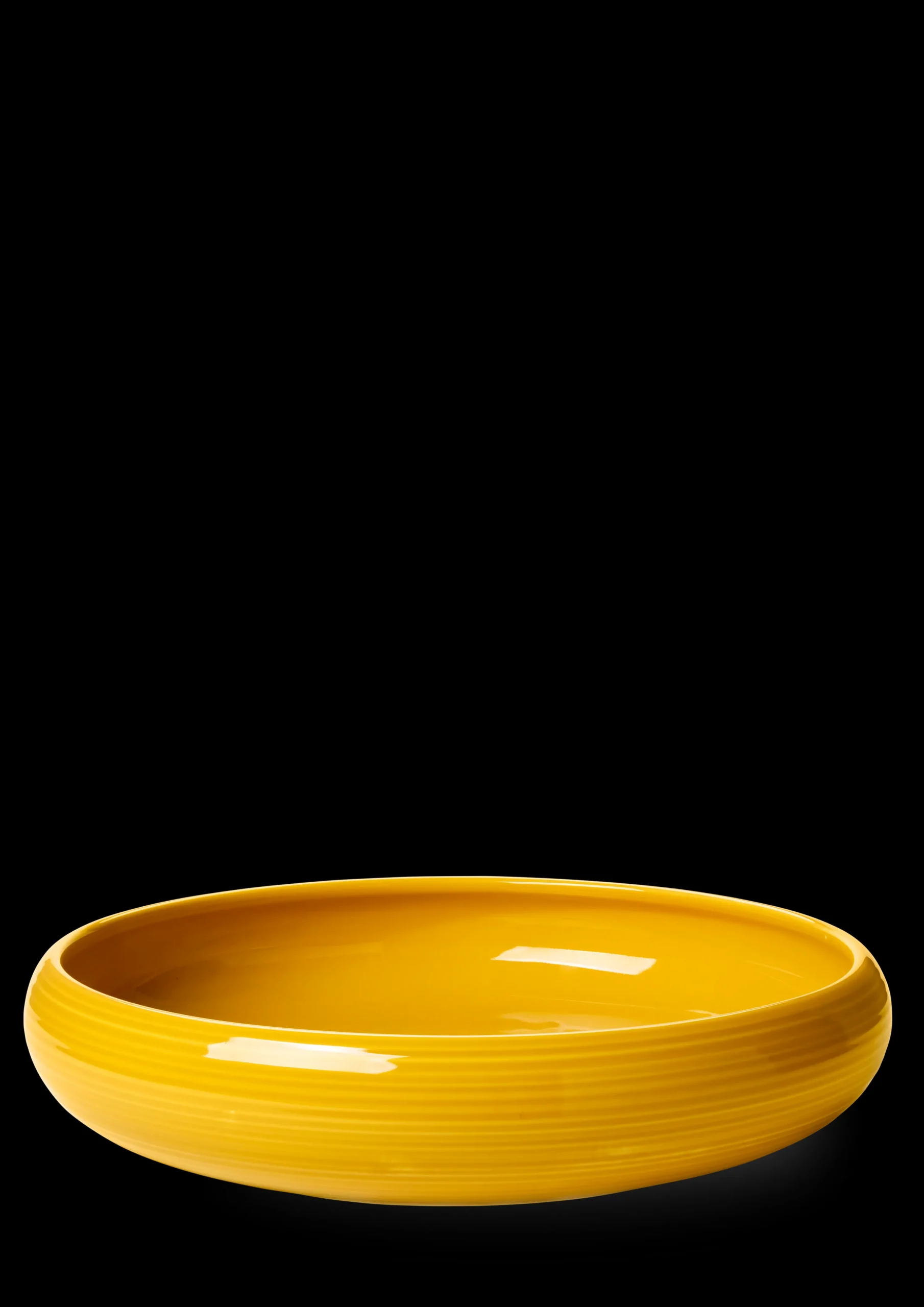 Kähler Serveringsfat*Colore Fat Ø34 cm saffron yellow