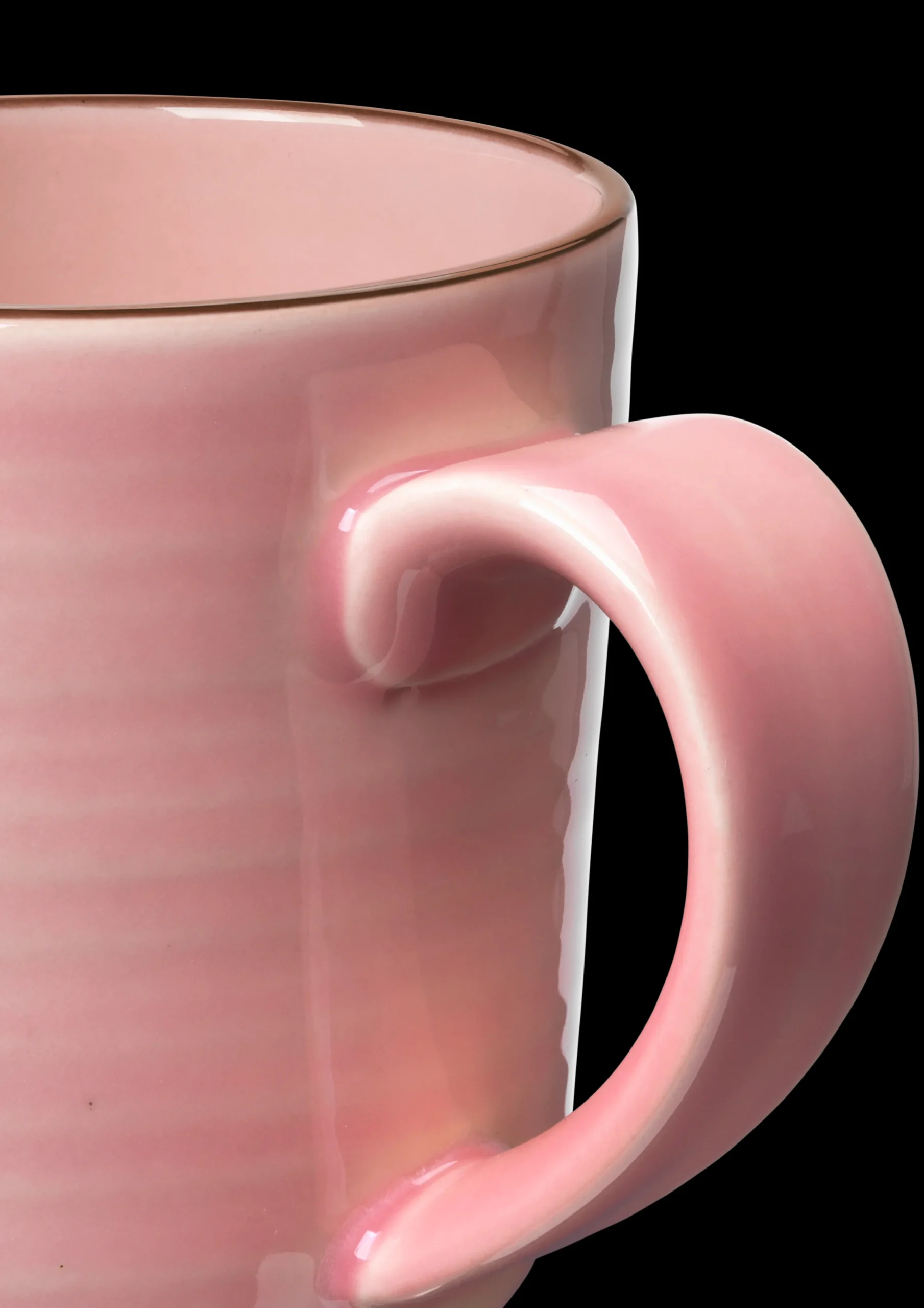 Kähler Krus*Colore Kopp med hank 33 cl apple rose