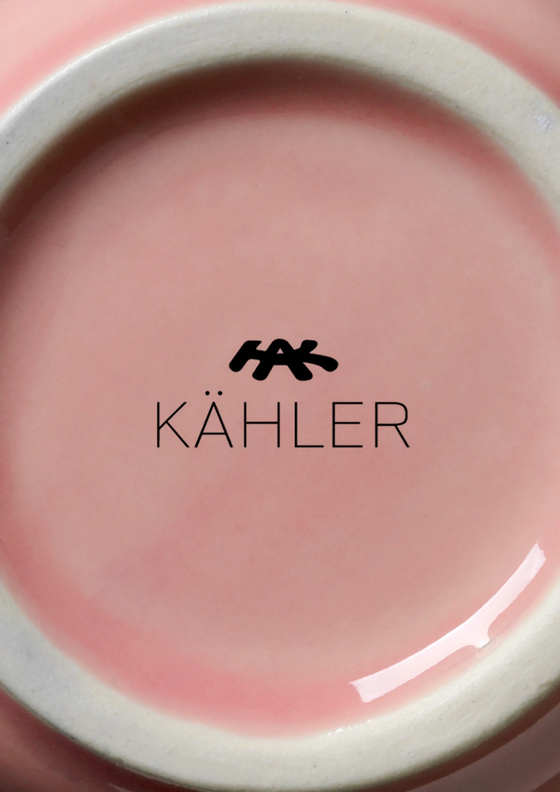 Kähler Krus*Colore Kopp med hank 33 cl apple rose