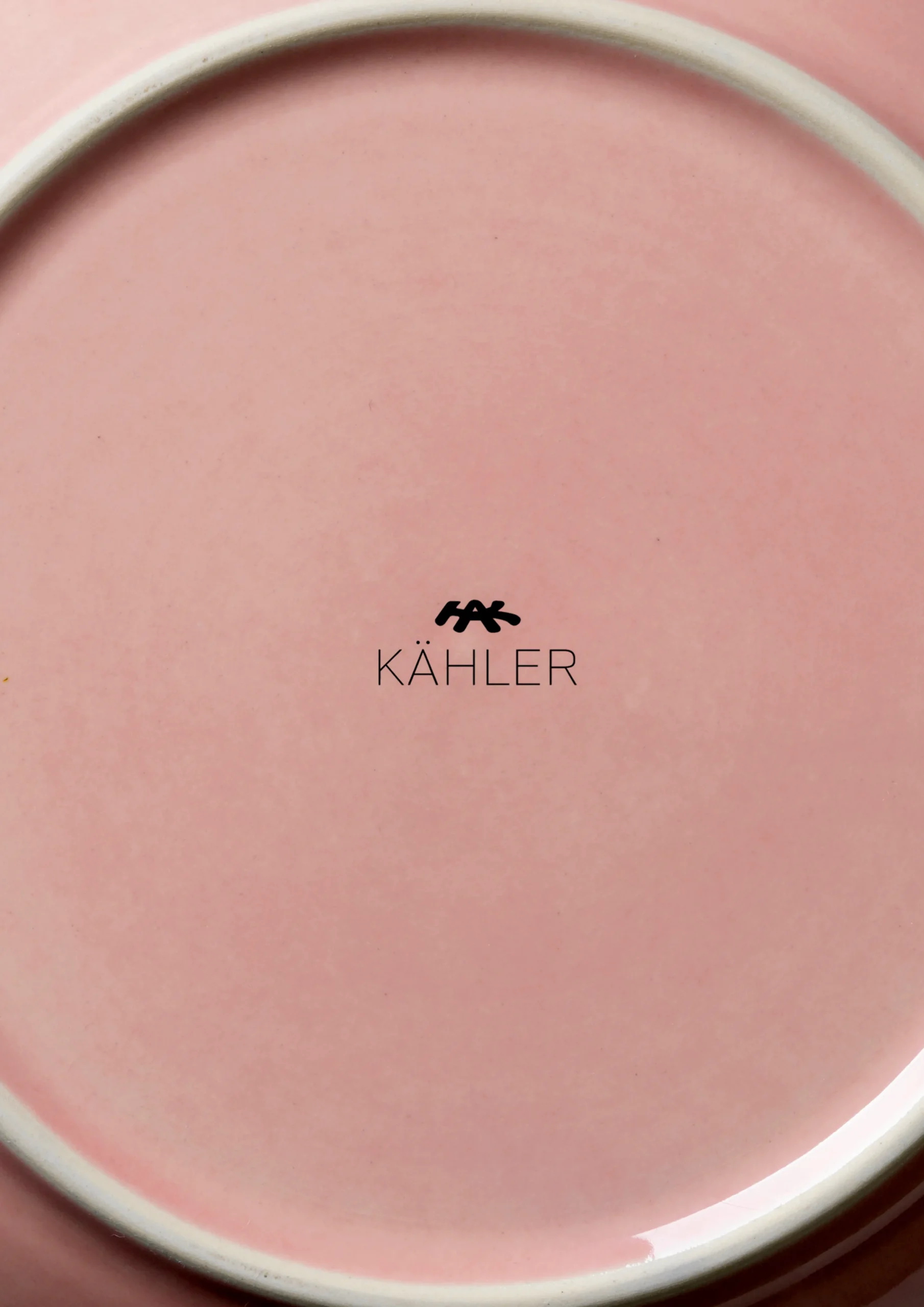 Kähler Desserttallerkner Og Asjetter|Servise*Colore Tallerken Ø19 cm apple rose