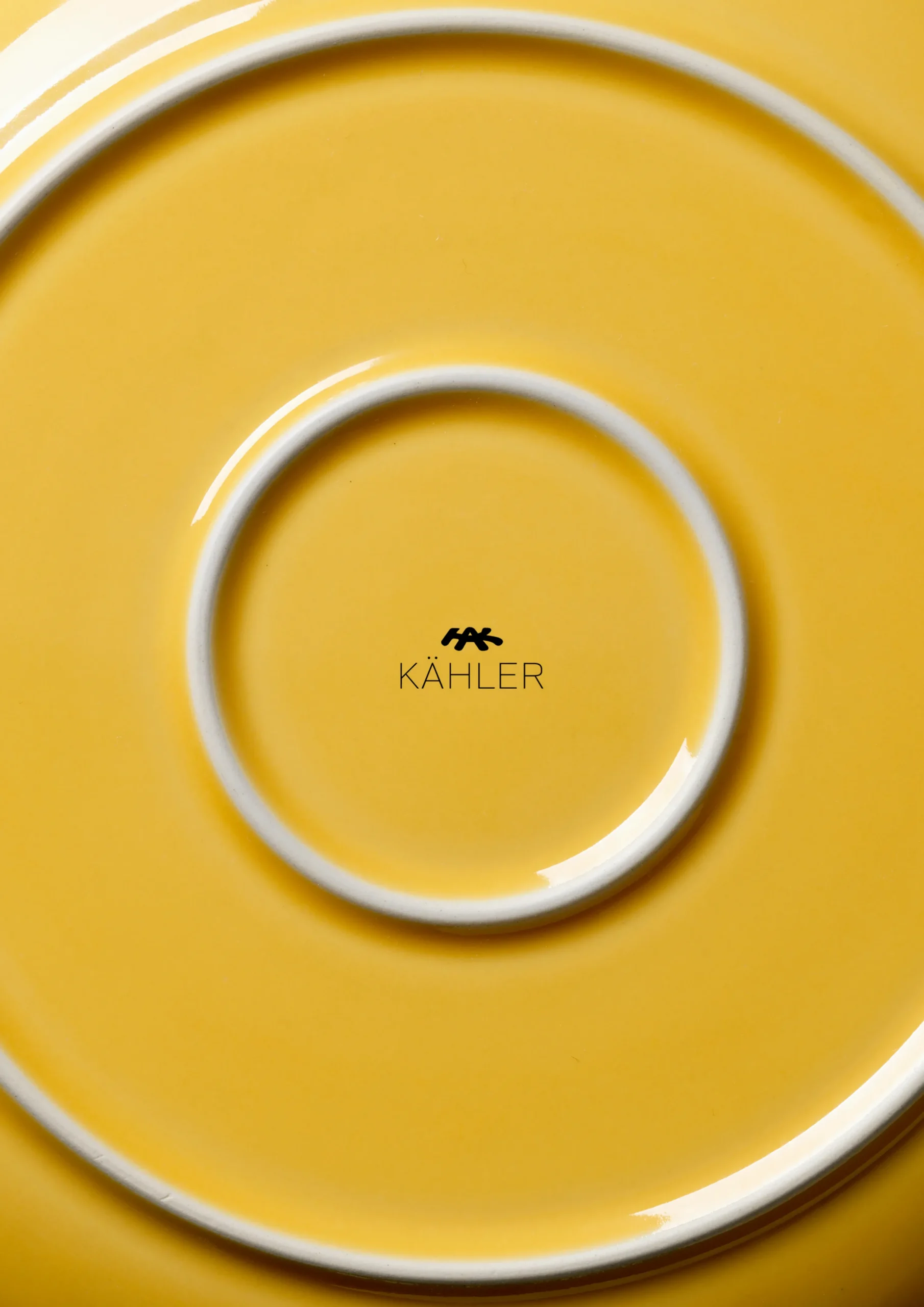 Kähler Middagstallerkner|Servise*Colore Tallerken Ø27 cm saffron yellow