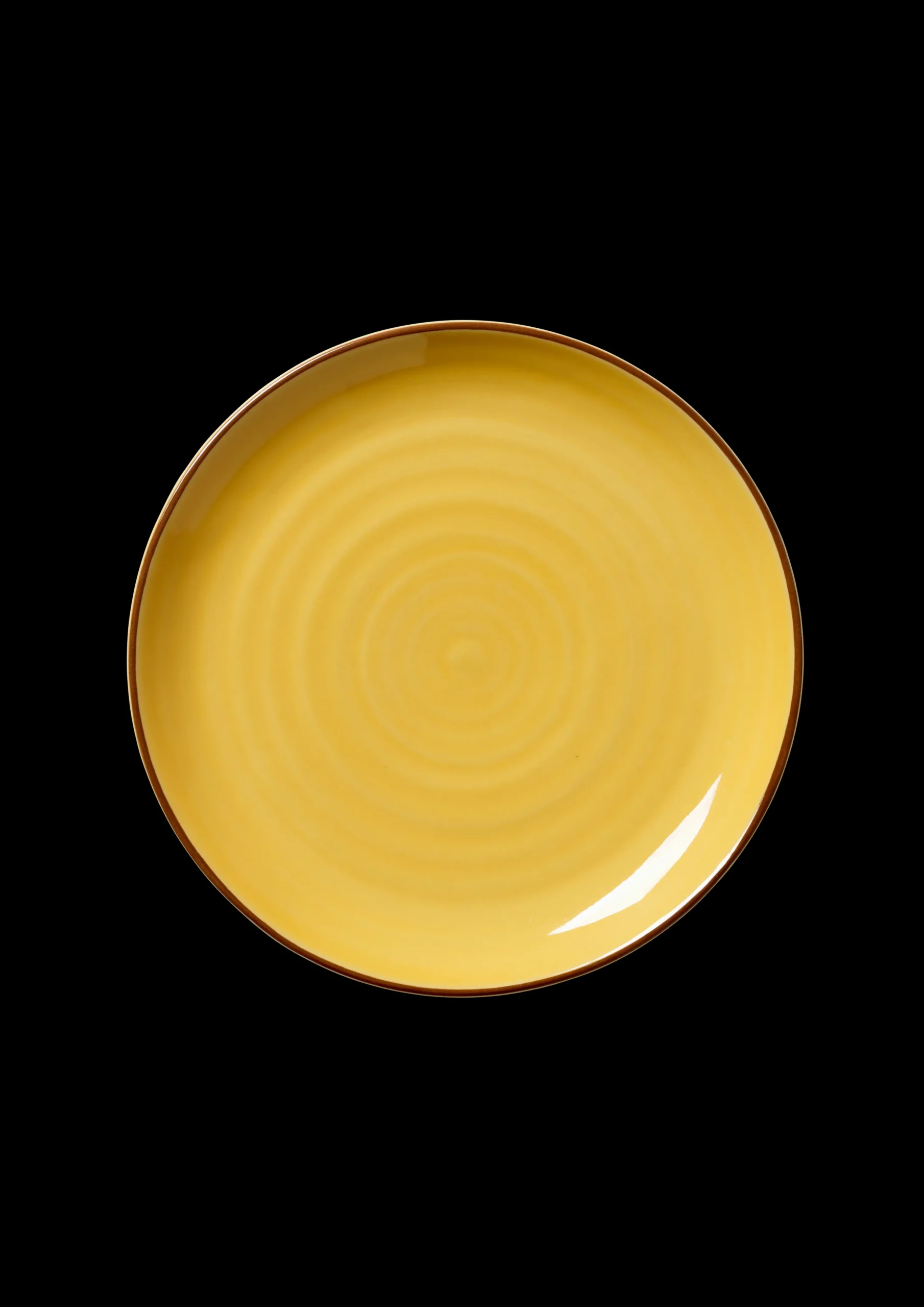 Kähler Desserttallerkner Og Asjetter|Servise*Colore Tallerken Ø19 cm saffron yellow