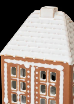 Kähler Lysestaker Og Stearinlys|Lyshus*Gingerbread Lyshus liten brun