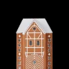Kähler Lysestaker Og Stearinlys|Lyshus*Gingerbread Lyshus stor brun - Kjøp her