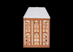Kähler Lysestaker Og Stearinlys|Lyshus*Gingerbread Lyshus stor brun - Kjøp her