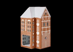 Kähler Lysestaker Og Stearinlys|Lyshus*Gingerbread Lyshus stor brun - Kjøp her