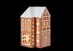 Kähler Lysestaker Og Stearinlys|Lyshus*Gingerbread Lyshus stor brun - Kjøp her