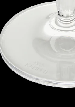 Kähler Champagneglass|Vinglass*Hammershøi Champagneglass 24 cl klar 2 stk.