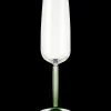 Kähler Champagneglass|Vinglass*Hammershøi Champagneglass 24 cl grønn 2 stk.