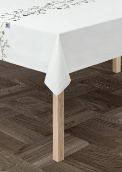Kähler Duker|Duker*Hammershøi Christmas Duk 150x220 cm hvit m. deko
