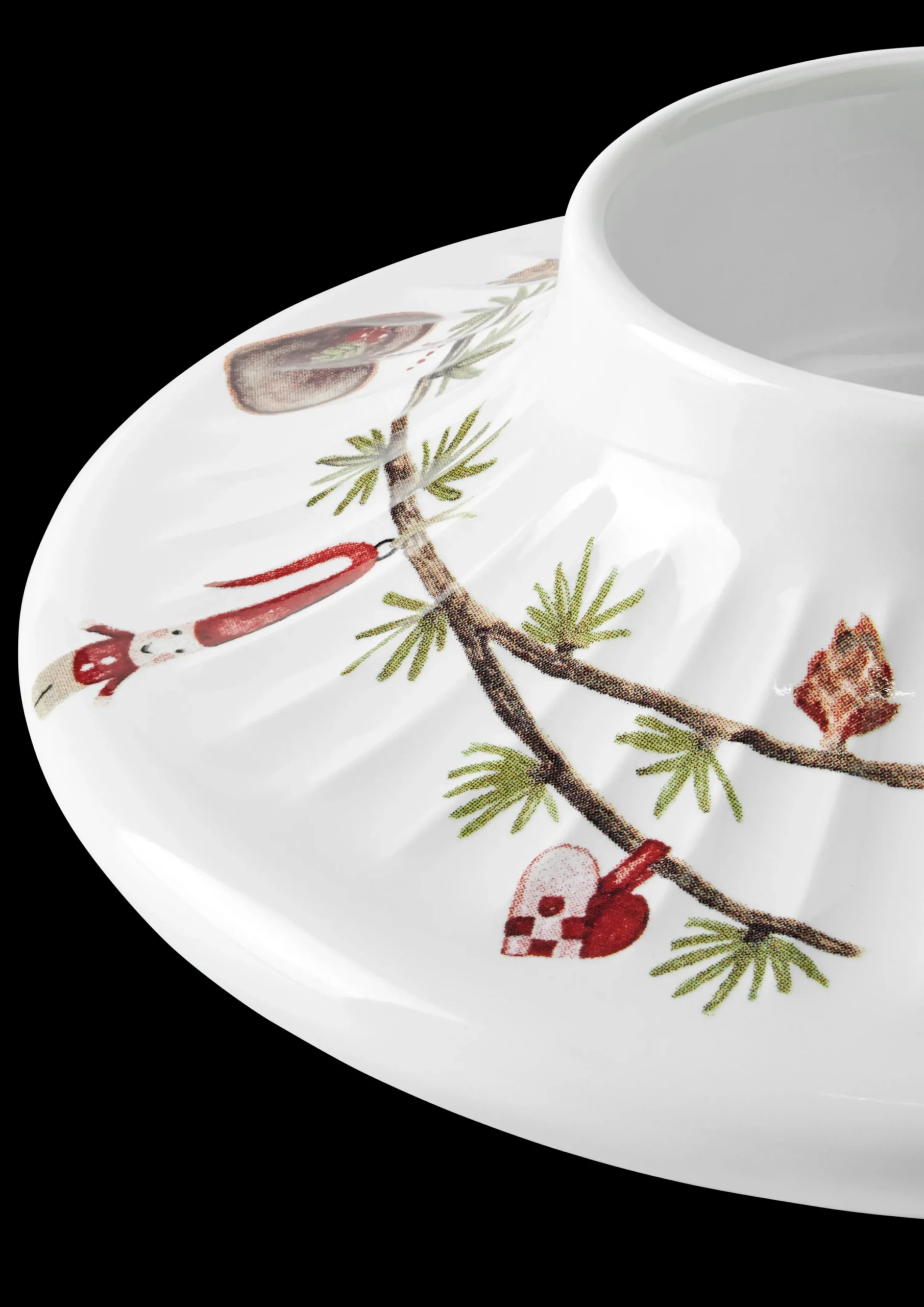 Kähler Lysestaker Og Stearinlys|Kubbelysestaker*Hammershøi Christmas Lysestake til kubbelys Ø13 cm