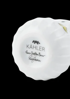 Kähler Julepynt|Julepynt*Hammershøi Christmas Snøgutt H9 hvit m. deko