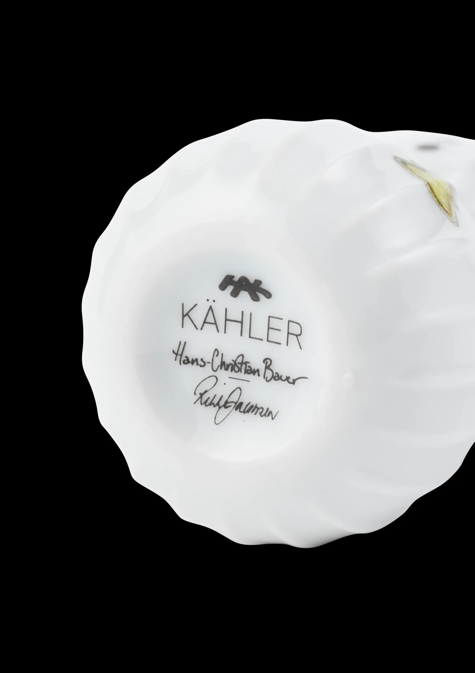 Kähler Julepynt|Julepynt*Hammershøi Christmas Snøgutt H9 hvit m. deko