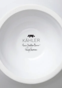 Kähler Kakefat Og Etasjefat|Juleservise & Borddekking*Hammershøi Christmas Skål på stett Ø16 cm