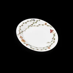 Kähler Serveringsfat|Juleservise & Borddekking*Hammershøi Christmas Oval bord skål 28.5x22.5