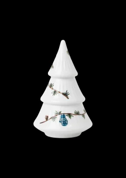 Kähler Julepynt|Julepynt*Hammershøi Christmas Juletre H16 hvit m. deko
