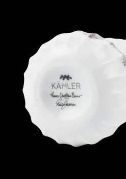 Kähler Julepynt|Julepynt*Hammershøi Christmas Snømann H11,5 hvit m. deko