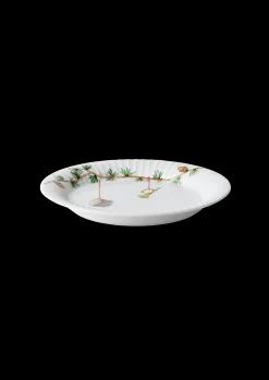 Kähler Desserttallerkner Og Asjetter|Servise*Hammershøi Christmas Tallerken Ø19 cm hvit m. deko