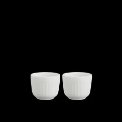 Kähler Eggeglass*Hammershøi Eggeglass Ø5 cm hvit 2 stk. (17002)