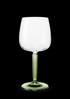 Kähler Vinglass*Hammershøi Hvitvinsglass 35 cl grønn 2 stk.