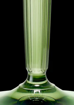 Kähler Vinglass*Hammershøi Hvitvinsglass 35 cl grønn 2 stk.