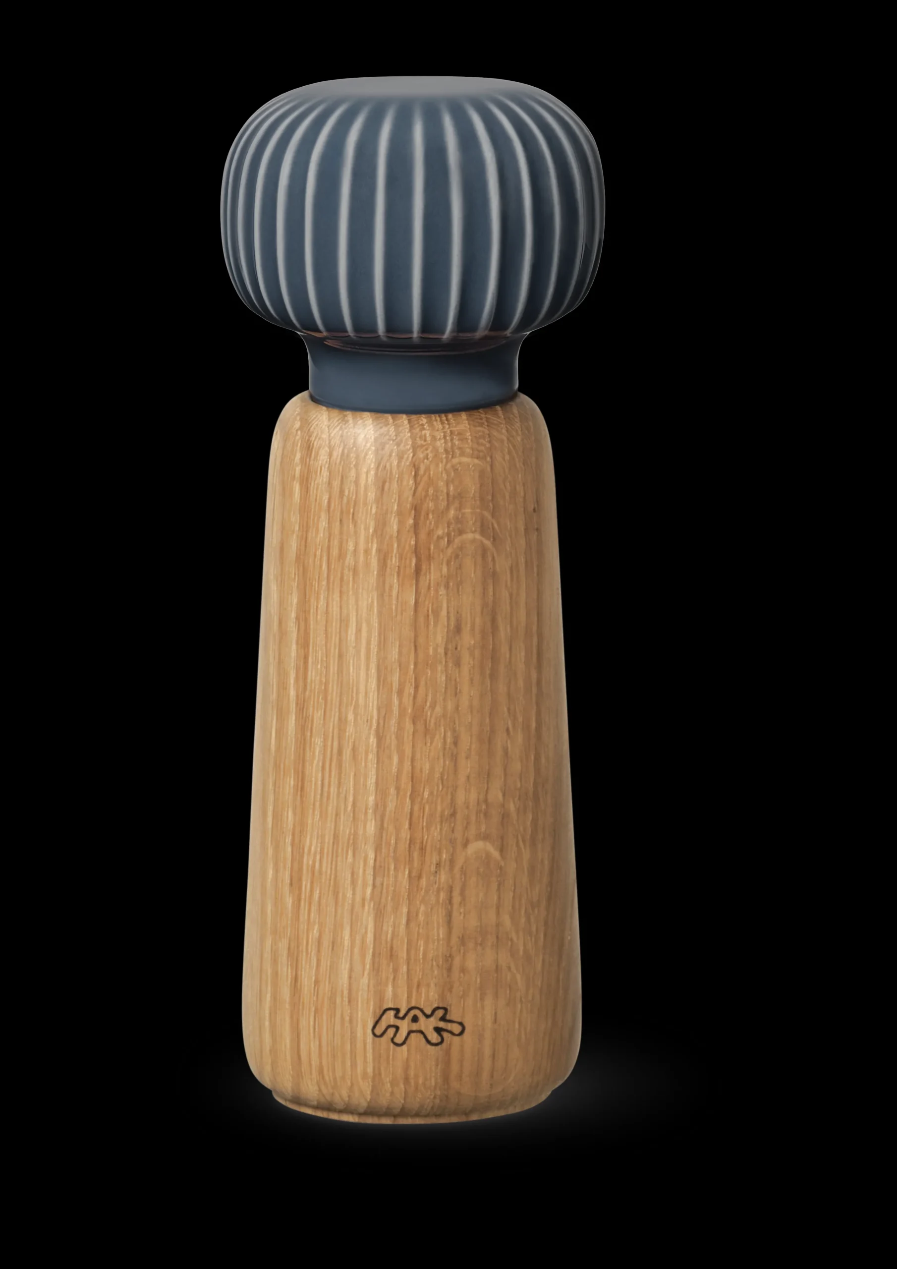 Kähler Salt- Og Peppersett|Salt Og Pepper*Hammershøi Kvern H18 antrasittgrå (15118)