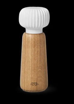 Kähler Salt- Og Peppersett|Salt Og Pepper*Hammershøi Kvern H18 hvit (15116)