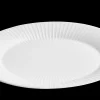 Kähler Serveringsfat*Hammershøi Oval serveringsfat 28.5x22.5 hvit