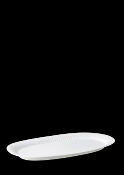 Kähler Serveringsfat*Hammershøi Oval serveringsfat 40x22.5 hvit - Kjøb her