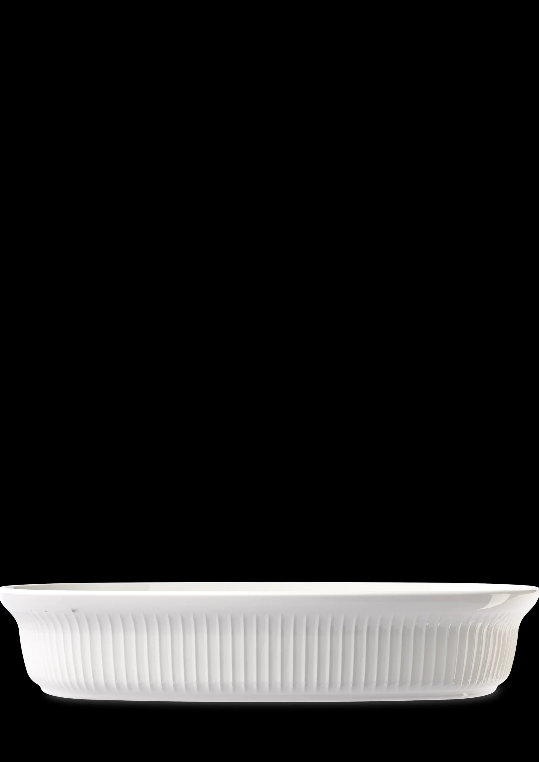 Kähler Nyheter|Ildfaste Former*Hammershøi Ovnsfast fat 39x29.5 cm hvit
