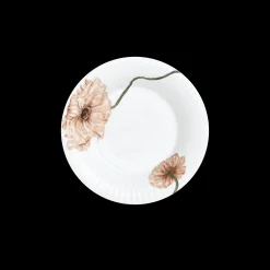 Kähler Dype Tallerkner|Servise*Hammershøi Poppy Dyp tallerken Ø21 cm hvit m. deko