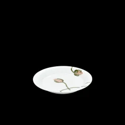 Kähler Desserttallerkner Og Asjetter|Servise*Hammershøi Poppy Tallerken Ø19 cm hvit m. deko