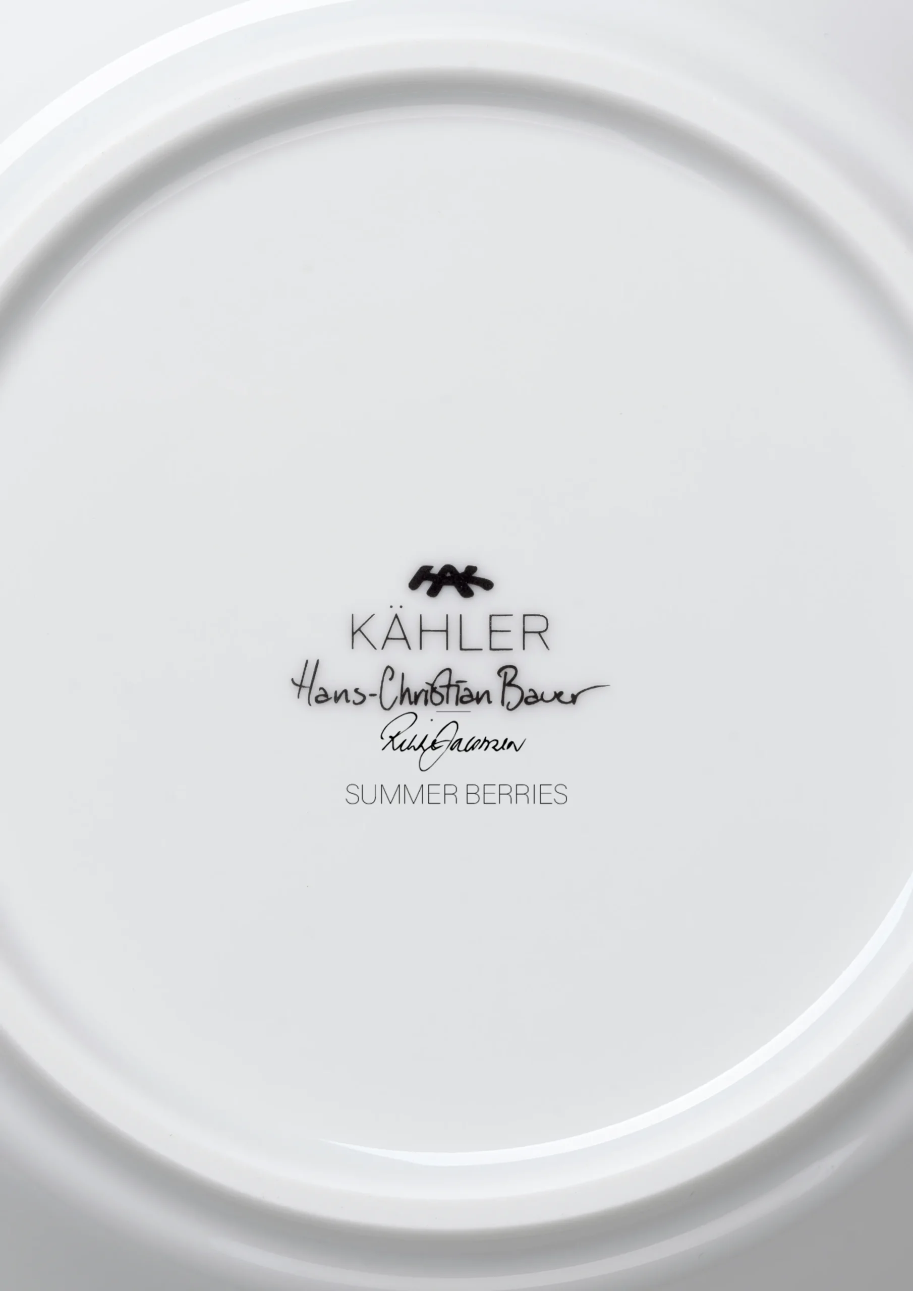 Kähler Nyheter|Dype Tallerkner*Hammershøi Summer Dyp tallerken Ø21 cm summer berries