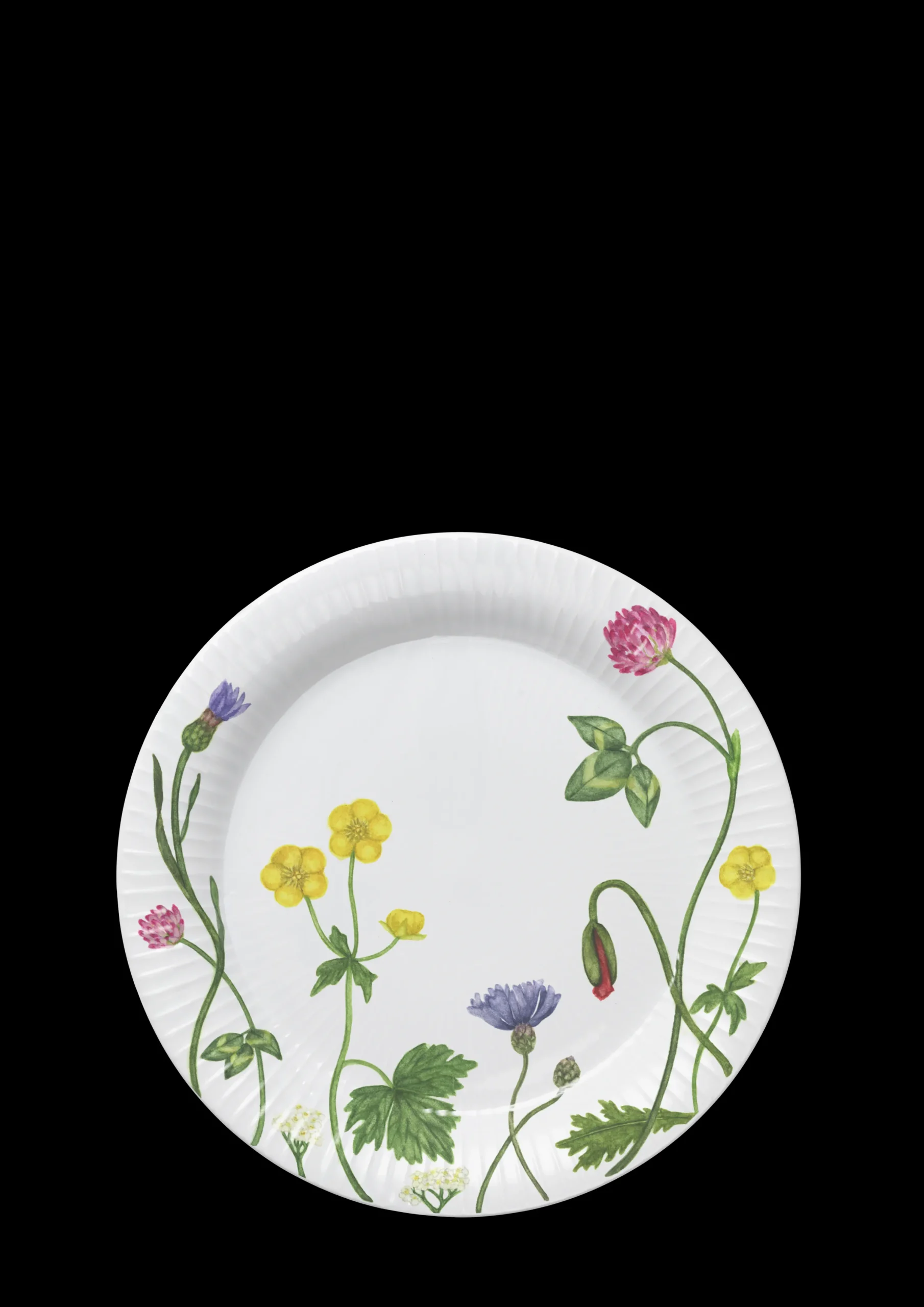 Kähler Nyheter|Lunsjtallerkener*Hammershøi Summer Tallerken Ø22 cm wild flowers