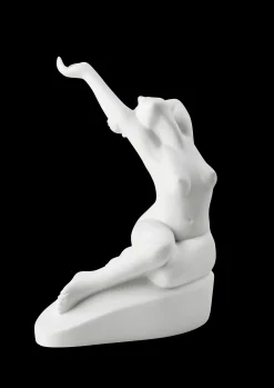 Kähler Trefigurer Og Skulpturer*Moments of Being Heavenly Grounded H22.5 hvit