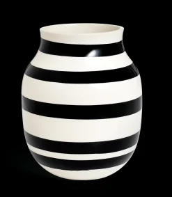 Kähler Vaser Og Urtepotteskjulere*Omaggio Vase H20 sort (11962)