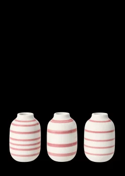 Kähler Vaser Og Urtepotteskjulere*Omaggio Vase miniatyr rosa 3 stk. - Kjøp her