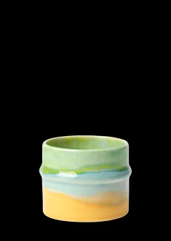 Kähler Nyheter|Krus*Poppery Krus 27 cl apple green/mint/yellow