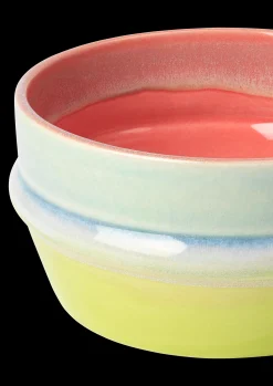 Kähler Nyheter|Serveringskåler*Poppery Skål Ø12 cm pink/mint/apple green