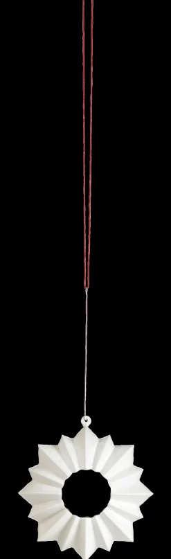 Kähler Lysestaker Og Stearinlys|Telysholdere*Stella Vindusoppheng Ø13.5 cm hvit (12460)
