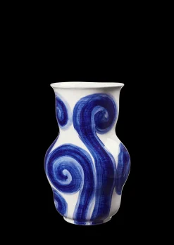 Kähler Vaser Og Urtepotteskjulere*Tulle Vase H22.5 cm blå - Kjøp her