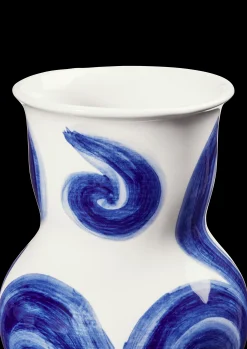 Kähler Vaser Og Urtepotteskjulere*Tulle Vase H22.5 cm blå - Kjøp her