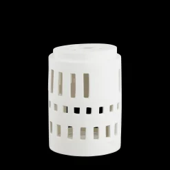 Kähler Lysestaker Og Stearinlys|Lyshus*Urbania lyshus Little Tower hvit (18150)